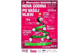 Nova godina po vašoj mjeri, nagradna igra "Mercatora"
