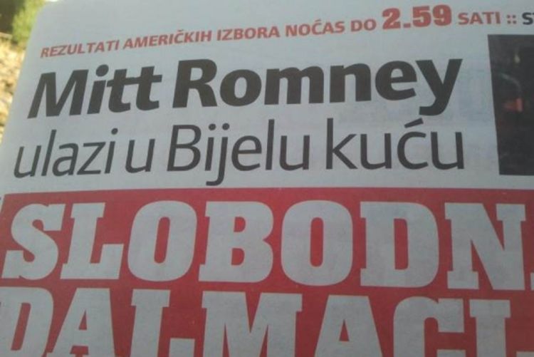 Slobodna Dalmacija proglasila Romnija za pobjednika