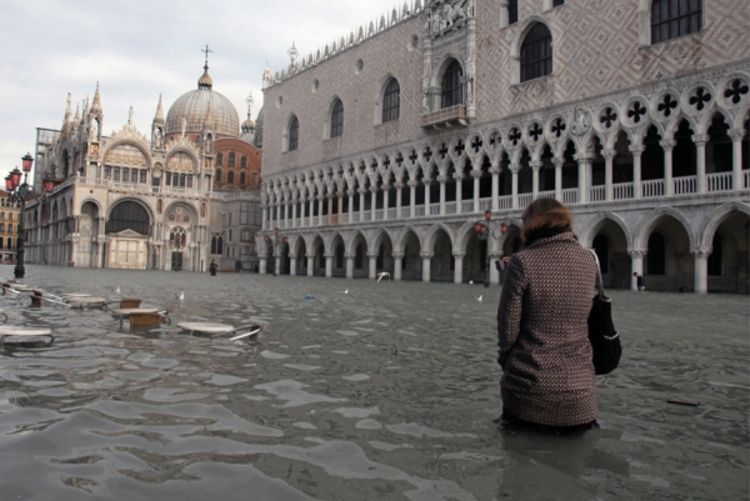 U Italiji nevrijeme, Venecija poplavljena