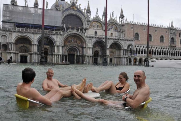 Venecija poplavljena