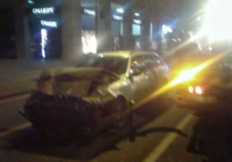 Sergej Ćetković povrijeđen u lančanom udesu