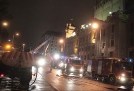 Požar u Narodnom pozorištu