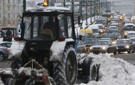U Moskvi saobraćajni kolaps zbog snježnih padavina