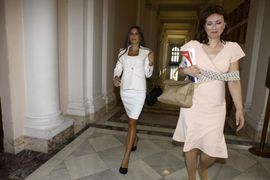 Modelsica prvi put govorila u skupštinskoj sali