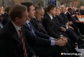 Bojko Borisov zadrijemao na dodjeli Nobelove nagrade