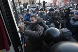 Dva lidera ruske opozicije uhapšena u Moskvi
