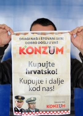 Banjaluka: Uklonjeni plakati protiv Konzuma