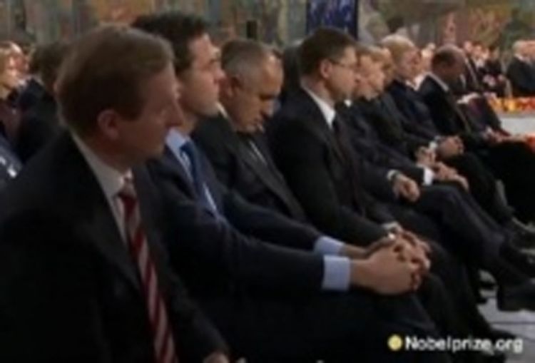 Bojko Borisov zadrijemao na dodjeli Nobelove nagrade
