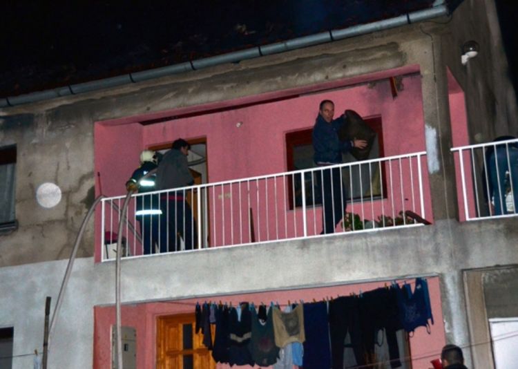 Izgorjela kuća u naselju Vrapčići