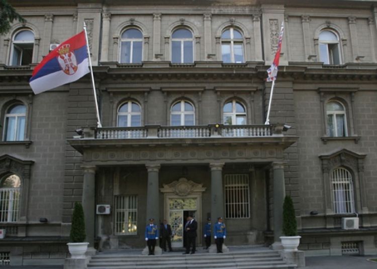 Dječak priveden jer je nacrtao penis na zgradi Predsjedništva Srbije