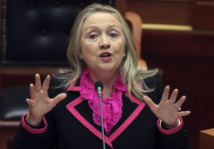 Hilari Klinton u bolnici