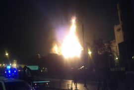U zgradi Glavne pošte u Skoplju veliki požar i detonacije