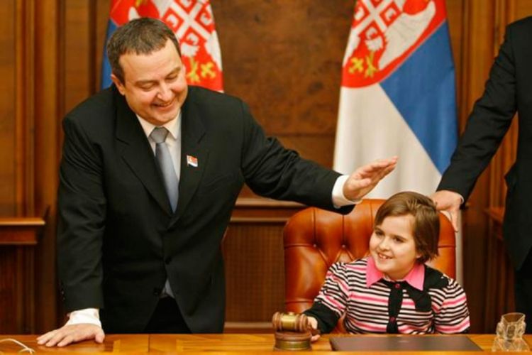 Dačić sa jedinim srpskim đakom iz Prizrena