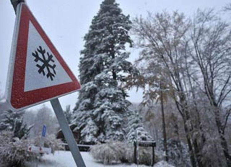 Snježne lavine na putu Dobro Polje - Brod na Drini
