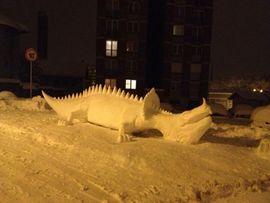 Dinosaurus od snijega