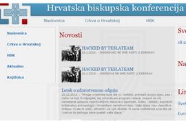 Hakeri na sajtu Hrvatske biskupske konferencije