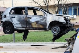 Banjaluka: Podmetnut požar na automobilu doktora Drage Smiljanića