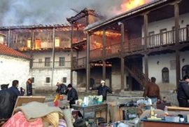 Manastir izgorio zbog neočišćenog dimnjaka