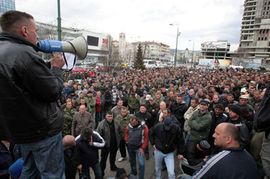 Oko 1.500 boraca protestvuje ispred parlamenta FBiH