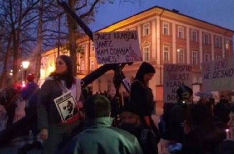 Poslije protesta u Ljubljani 6 uhapšenih, nema povrijeđenih