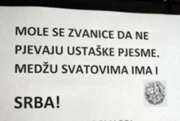 Poruka svatovima: Ne pjevajte ustaške pjesme, među zvanicama ima Srba