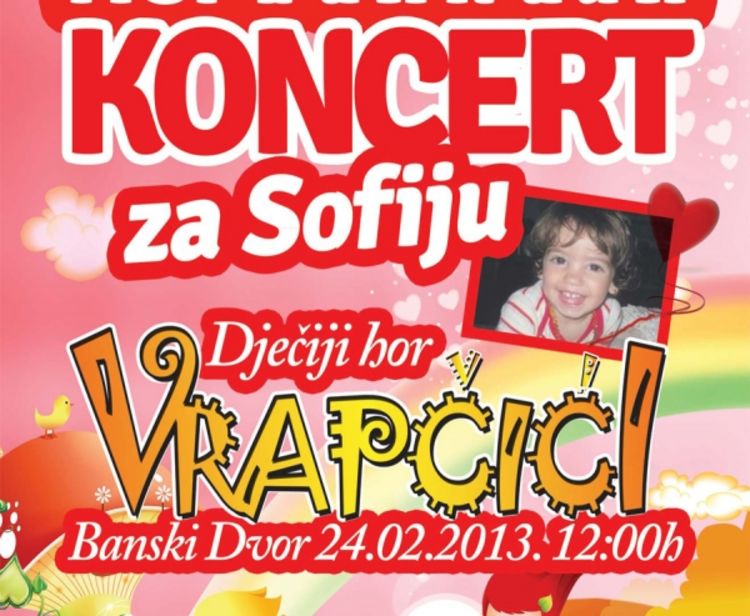 Vrapčići pjevaju za malu Sofiju