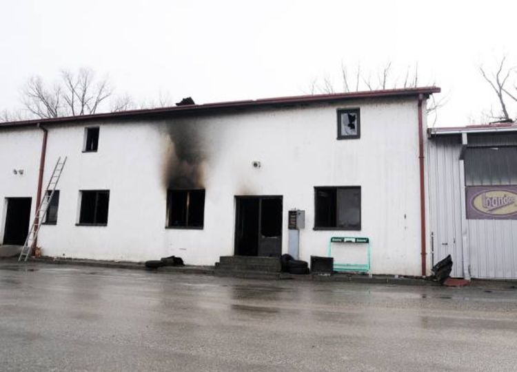 Požar u banjalučkom preduzeću Rotas