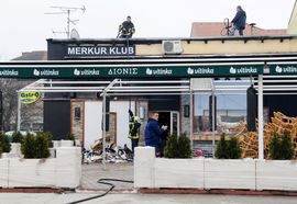 Banjaluka: Kvar na instalacijama izazvao požar u kladionici
