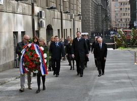 Članovi vlade odali počast Zoranu Đinđiću