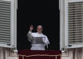 Prvo papino obraćanje sa prozora