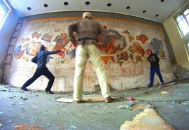 Građani Konjica spašavaju mural Zuke Džumhura