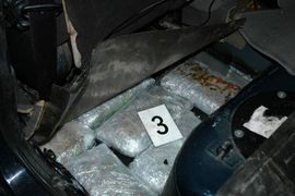 Policija na Horgošu zaplijenila skoro 60 kilograma marihuane