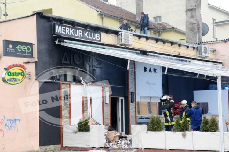 Banjaluka: Požar u kafiću Dionis