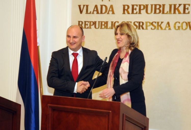 Džombić predao dužnost Cvijanovićevoj