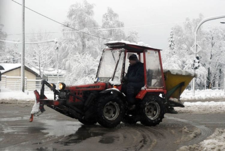 Odmor za čistače snijega