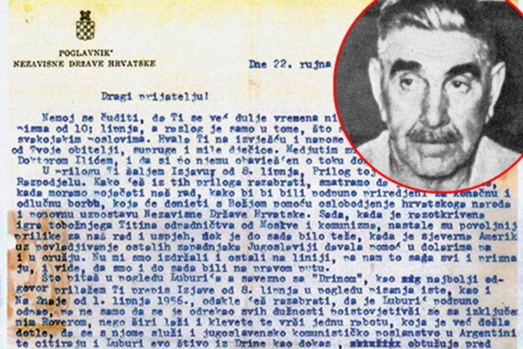 Pavelić iz Argentine pozivao ustaše na oslobođenje Hrvata
