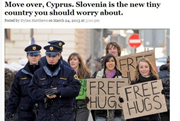 Washington Post: Zaboravimo Kipar, Slovenija sljedeći razlog za brigu