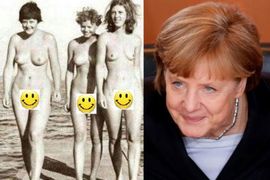Da li je ovo gola Angela Merkel ili osveta njemačkoj kancelarki?