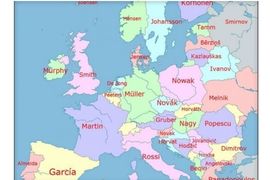 U BiH najviše Hodžića, u Srbiji Jovanovića, a u Hrvatskoj Horvata