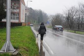 U planu izgradnja trotoara u blizini tzv. Nule