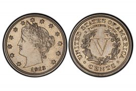Novčić od 5 centi iz 1913. prodat za 3 miliona dolara