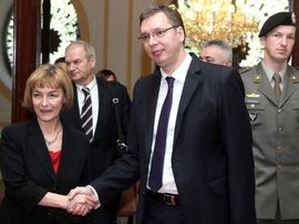 Vučić i Pusić: Hrvatska podržava Srbiju na putu ka EU