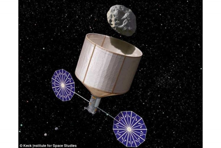 U planu hvatanje asteroida i prebacivanje na Mjesec