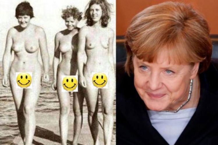 Da li je ovo gola Angela Merkel ili osveta njemačkoj kancelarki?