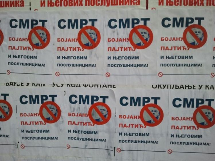 Novi Sad: Rat plakatima i grafitima