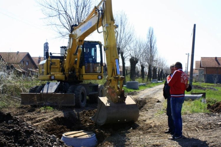 Nastavljeni radovi na izgradnji kanalizacione mreže