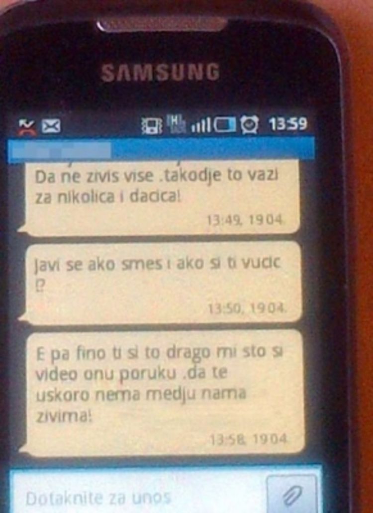 Dačiću i Vučiću stiglo na stotine prijetnji