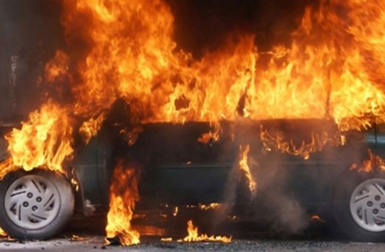 Lagumdžijinoj pratnji se zapalio auto u Grčkoj?