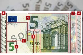 Od danas u prometu nova novčanica od pet evra