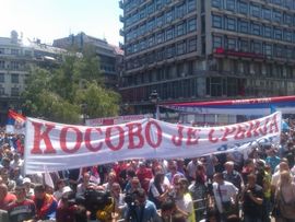 Miting Srba s Kosova počeo u 12.44